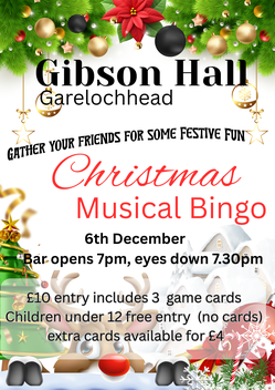 Xmas musical bingo